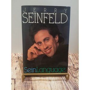 Sein Language By Jerry Seinfeld Hardcover Nice Condition